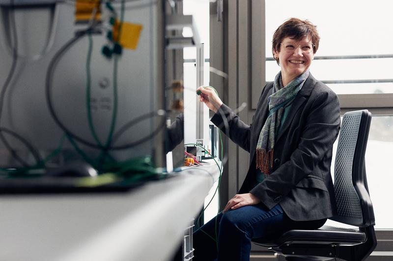 Prof. Dr. Sonja Schöning leitet gemeinsam mit Prof. Dr. Christian Schöder das Mieletec an der FH Bielefeld.