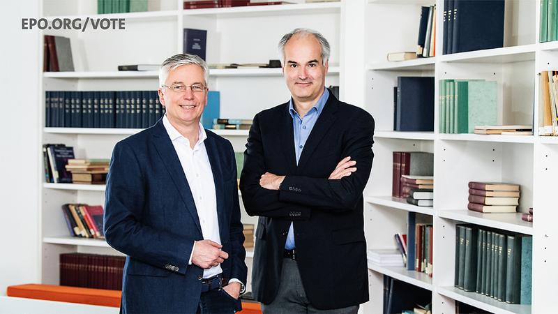 Prof. Walter Leitner (links) ist gemeinsam mit Dr. Christoph Gürtler (Covestro AG) für den Europäischen Erfinderpreis nominiert.