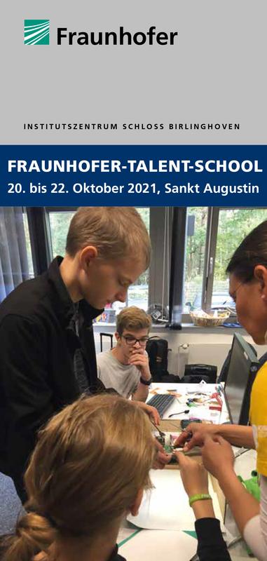 Fraunhofer-Talent-School 2021 