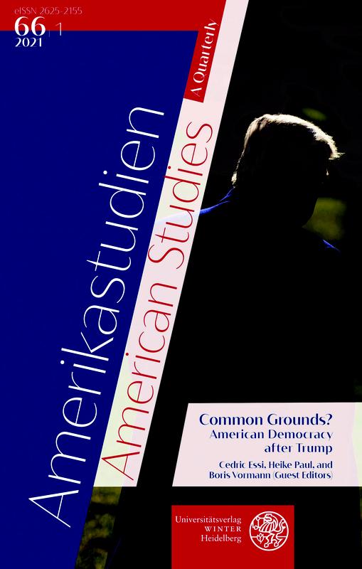 Amerikastudien / American Studies 1/2021 Cover