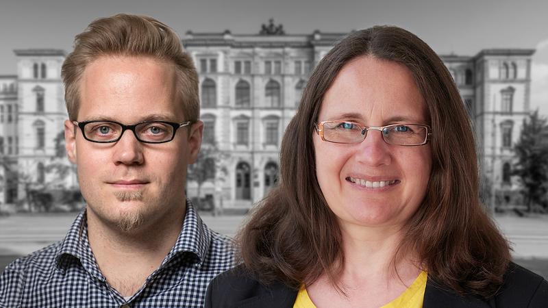 Prof. Dr. Karin Leistner und Professor Dr. Johannes Teichert sind neu an der TU Chemnitz.