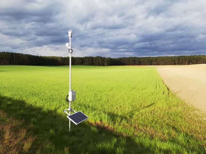 Meteorologische Messstation für die FESSTVaL-Kampagne