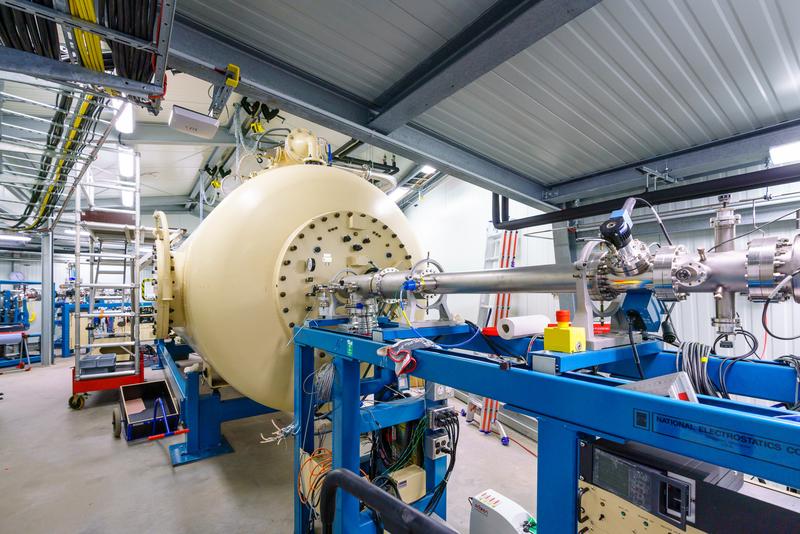 Dieser Untertage-Ionenbeschleuniger im gemeinsam von HZDR und TU Dresden errichteten Felsenkeller-Labor ist Teil der Forschungsinfrastruktur im Netzwerk.