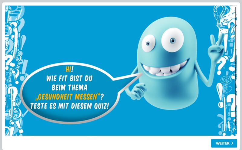 Die Quiz-Startseite