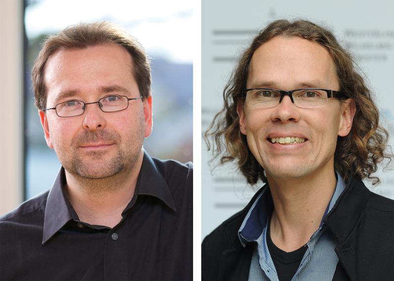 Sie gehören zu den Initiator*innen des neuen Instituts zur Individualisierung: Prof. Dr. Oliver Krüger (li.) von der Universität Bielefeld und Prof. Dr. Joachim Kurtz (re.) von der Universität Münster.