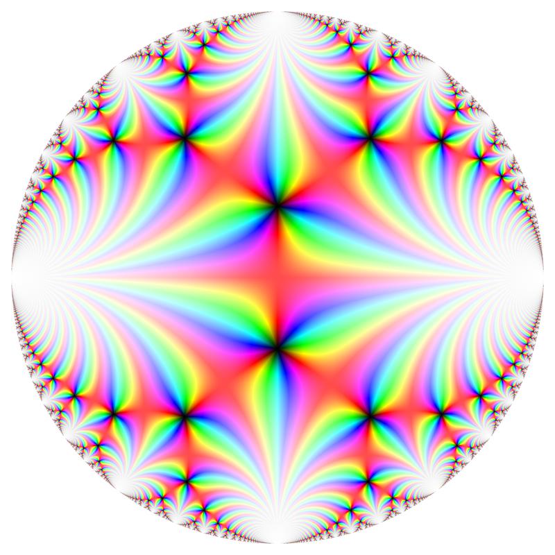 Über die mathematische Technik der Uniformisierung können komplizierte geometrische Räume als hoch symmetrische geometrische Muster dargestellt werden.