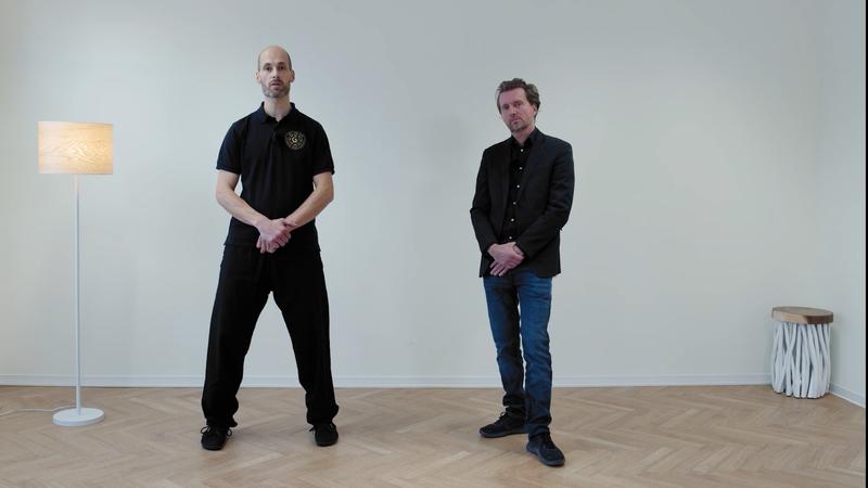 Qi Gong Lehrer Tobias Puntke und Prof. Dr. Johannes Michalak 