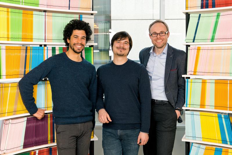 Die Studienautoren André F. Rendeiro, Paul Datlinger und Christoph Bock