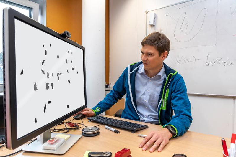 Thomas Pock, Informatiker am Institut für Maschinelles Sehen und Darstellen der TU Graz entwickelte neue Bildverarbeitungsalgorithmen zur Korrektur von Unschärfen, defekten Pixel oder anderen technischen Bildfehlern.