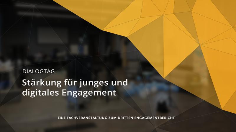 Stärkung für junges und digitales Engagement