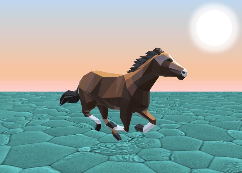 Horse Graphic