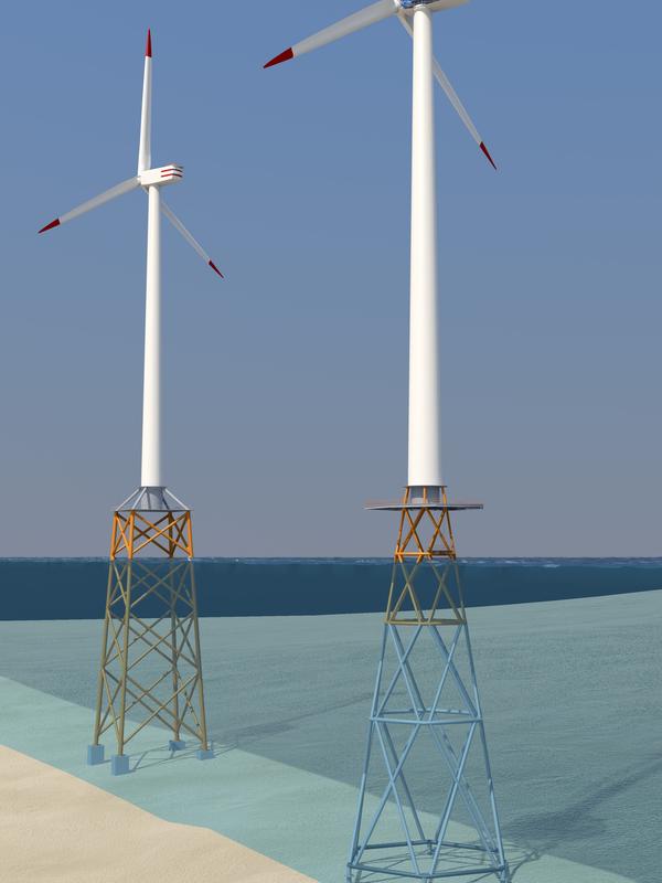 Durch Leichtbau lässt sich bei Windenergieanlagen viel CO2 einsparen. 