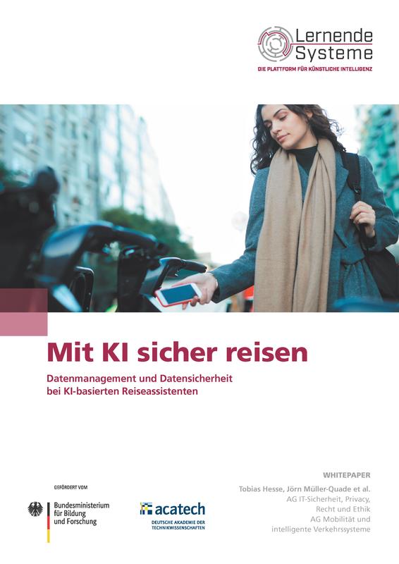 Das Whitepaper der Plattform Lernende Systeme zeigt, wie die Datensicherheit bei intelligenten Reise-Apps gewährleistet werden kann.