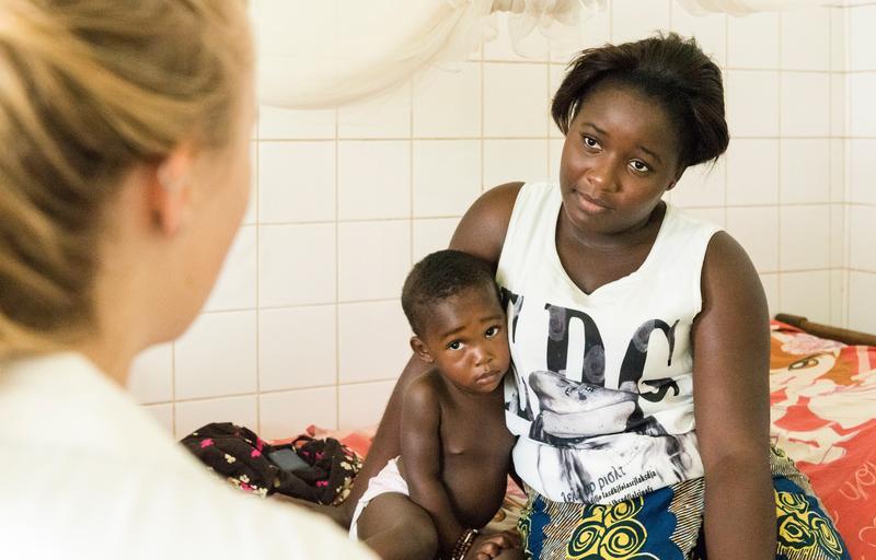 Die klinische Studie weckt Hoffnung auf eine Verbesserung der gesundheitlichen Situation von Kindern in Sub-Sahara Afrika.