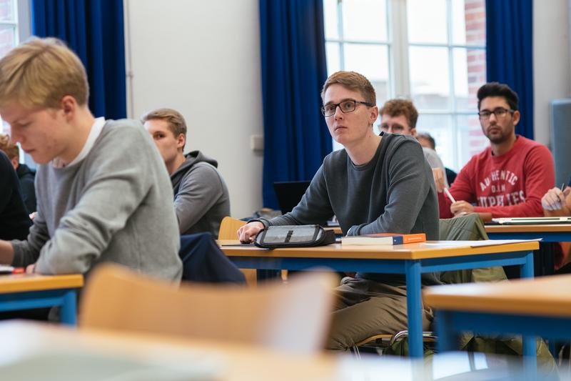 Studierende im Studiengang Maschinenbau