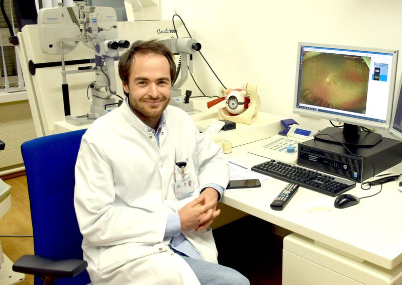 Claus Zehetner ist stv. interimistischer Direktor der Universitätsaugenklinik in Innsbruck