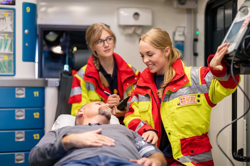 Diskrepanz zwischen empfundenem und gemessenem Stress bei Rettungskräften