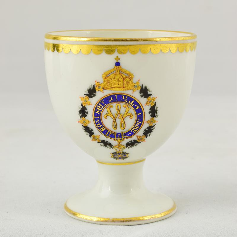 Egg cup of the Imperial Yacht HOHENZOLLERN.