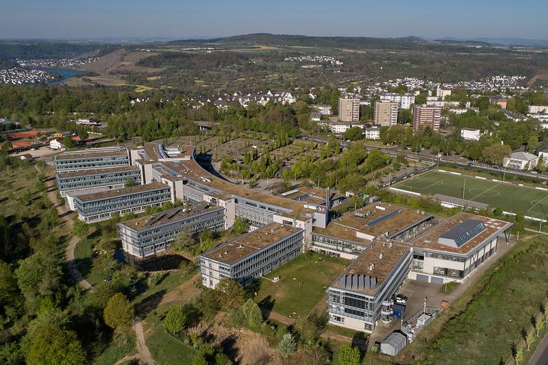 Der RheinMoselCampus Koblenz der Hochschule Koblenz ist der größte Standort.