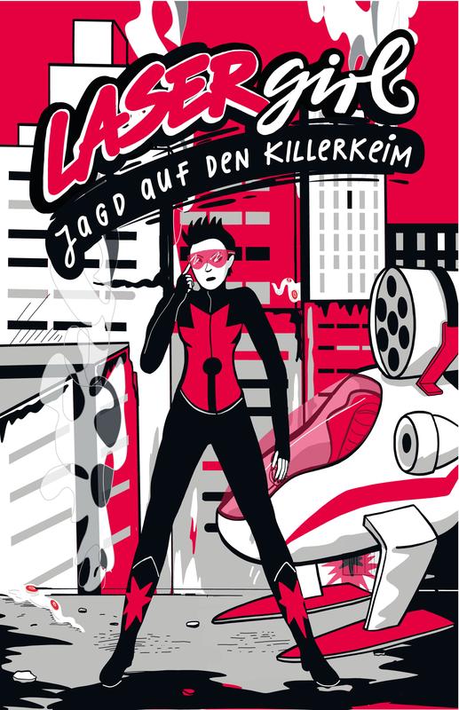 Wissenschaftscomic "Lasergirl: Jagd auf den Killerkeim"