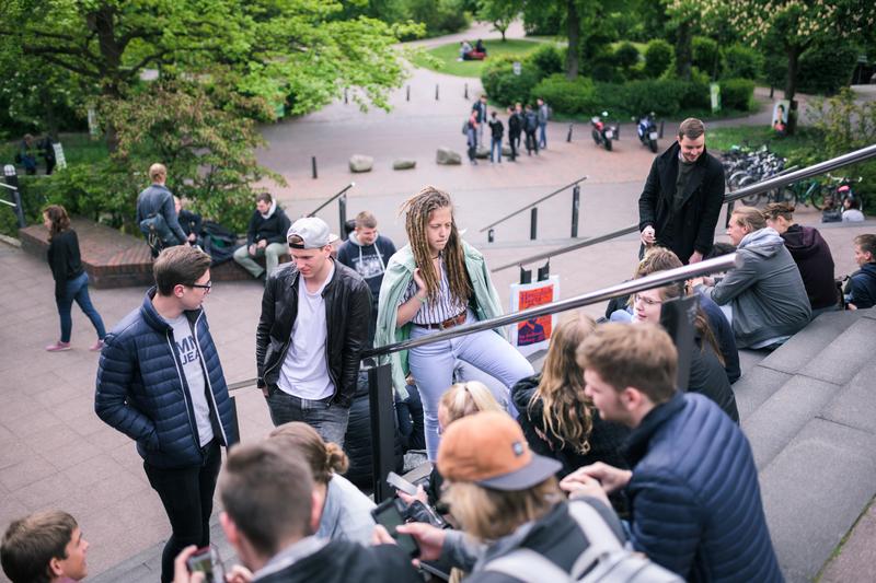 Der Campus der TU Hamburg ist ein Zuhause für Macher*innen, ihre Ideen und Projekte. 