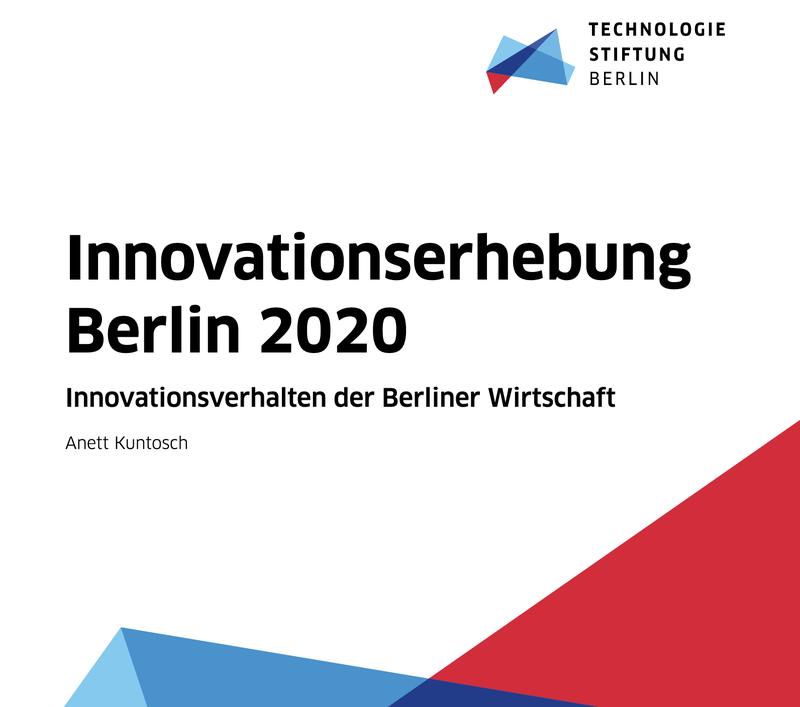 Seit 2013 veröffentlicht die Technologiestiftung Berlin jährlich eine Innovationserhebung, die die Entwicklung im Innovationsbereich dokumentiert und brachenspezifsche Aussagen möglich macht.