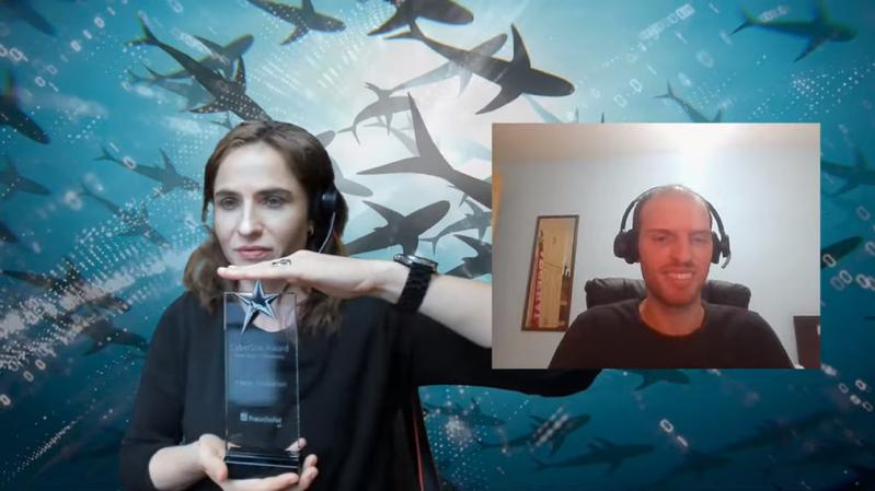 Dr. Haya Shulman überreicht virtuell den Fraunhofer CyberStar Award an Preisträger Anatoly Shusterman