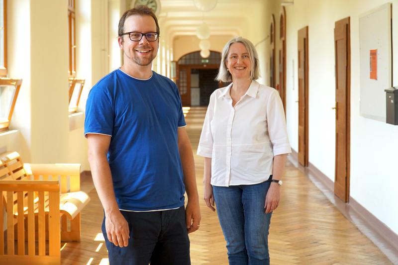 Prof. Dr. Johannes Hennies und Prof. Dr. Vera Heyl von der Pädagogischen Hochschule Heidelberg.