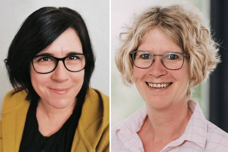 von links: Regina Remsperger-Kehm und Astrid Boll