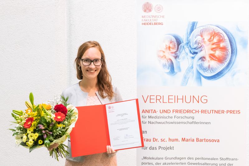Dr. Maria Bartosova, Wissenschaftlerin am Zentrum für Kinder- und Jugendmedizin am Universitätsklinikum Heidelberg