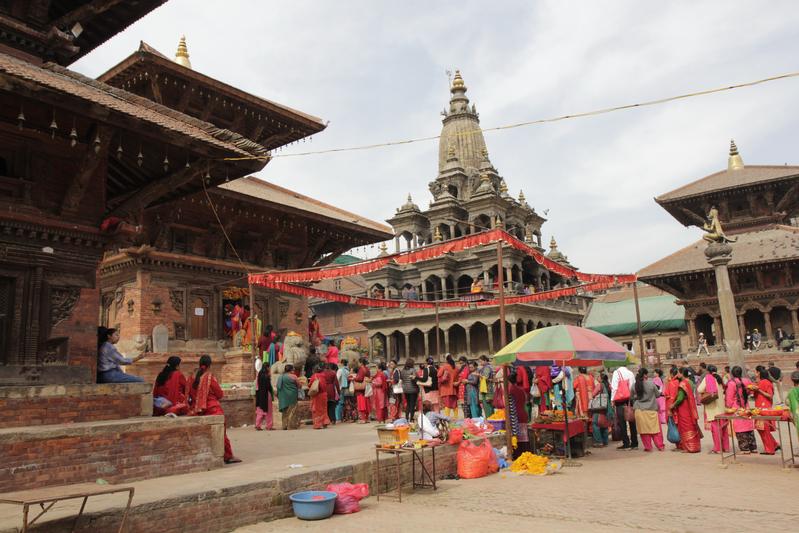 For the first time since the 2015 earthquake and the reconstruction of the Char Narayan Temple (Lalitpur, Nepal), Haribodhini Ekadash celebrations in honour of Vishnu are underway, also marking the reopening of the temple at the UNESCO World Heritage site.