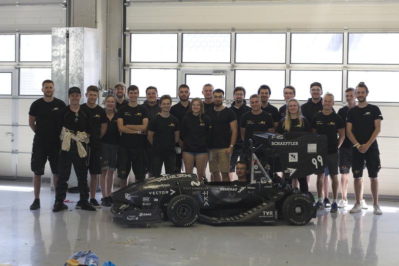 Das Formula-Student-Team der HKA High Speed Karlsruhe 