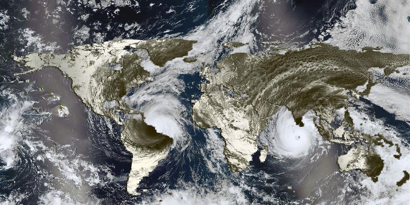 Die Forschungsinitiative EXCLAIM entwickelt neue, globale Klimamodelle, die regionale Wettermodelle hochaufgelöst integrieren sowie Stürme, Gewitter oder Hurrikane direkt simulieren. 