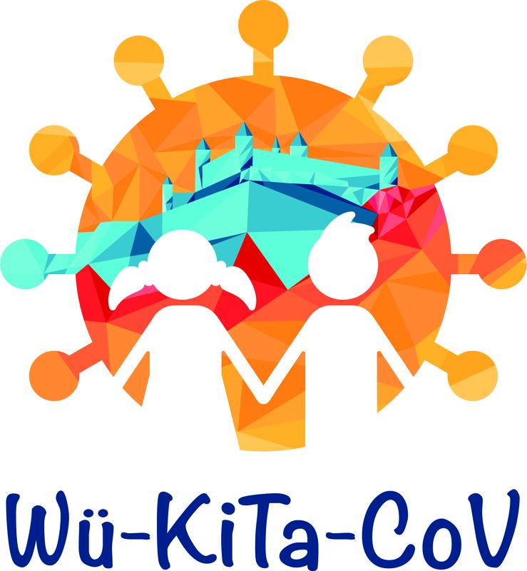 Das Logo der Würzburger Kindergarten-Corona-Studie Wü-KiTa-CoV.