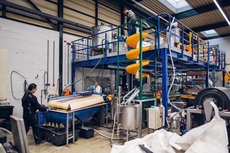 Im Institut für Aufbereitung der TU Clausthal werden innovative Recyclingtechnologien entwickelt.