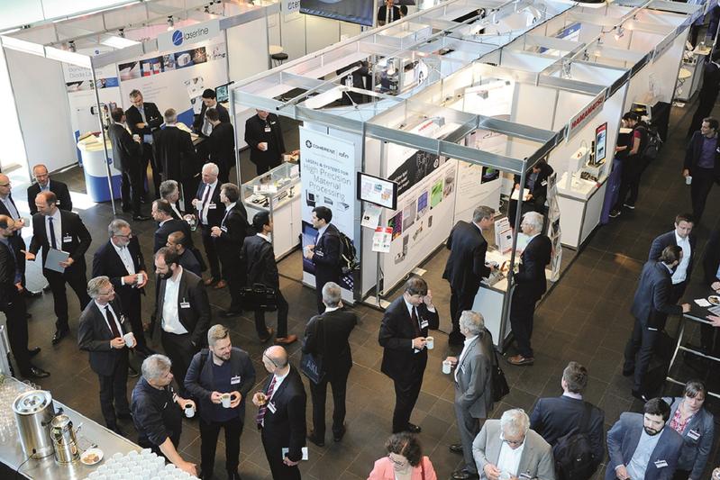 The sponsors´ exhibition offers the opportunity for intensive exchange with laser industry insiders.