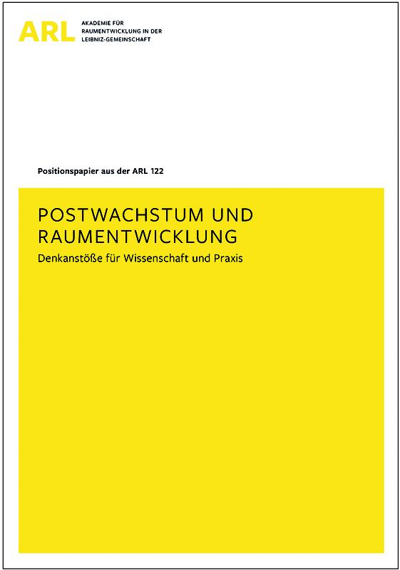 Positionspapier aus der ARL 122