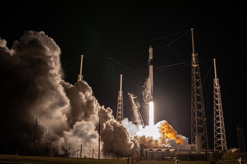 Launch des Versorgungsflugs Space X CRS-20 am 07.03.20 vom Kennedy Space Center, USA: Das erste UZH-Airbus-Experiment «Organoids in Space» wird zur ISS transportiert.
