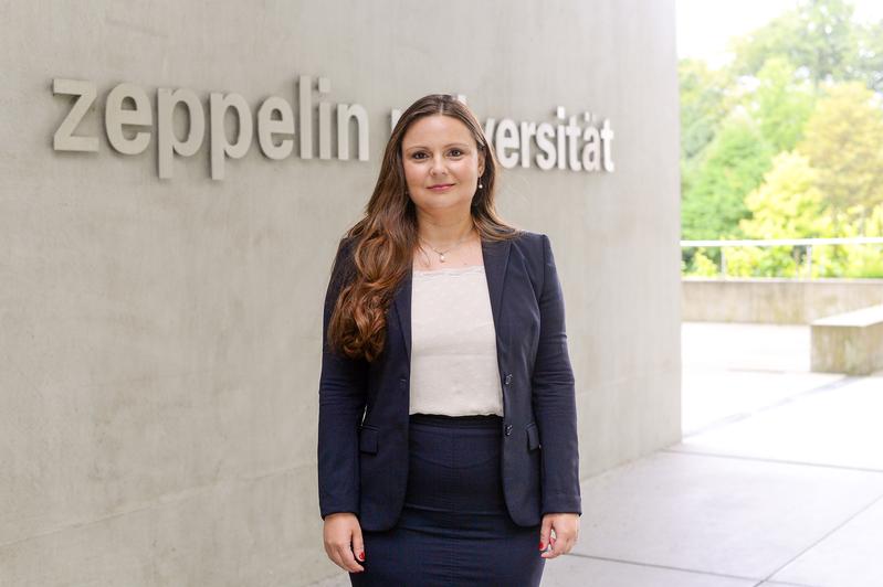 Berufen auf den Lehrstuhl für Finance an der Zeppelin Universität: Professorin Dr. Florentina Paraschiv. 