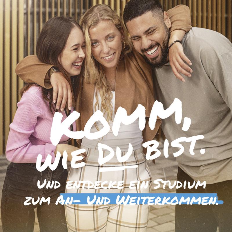 "Komm, wie Du bist": Hochschule Fresenius startet Markenkampagne