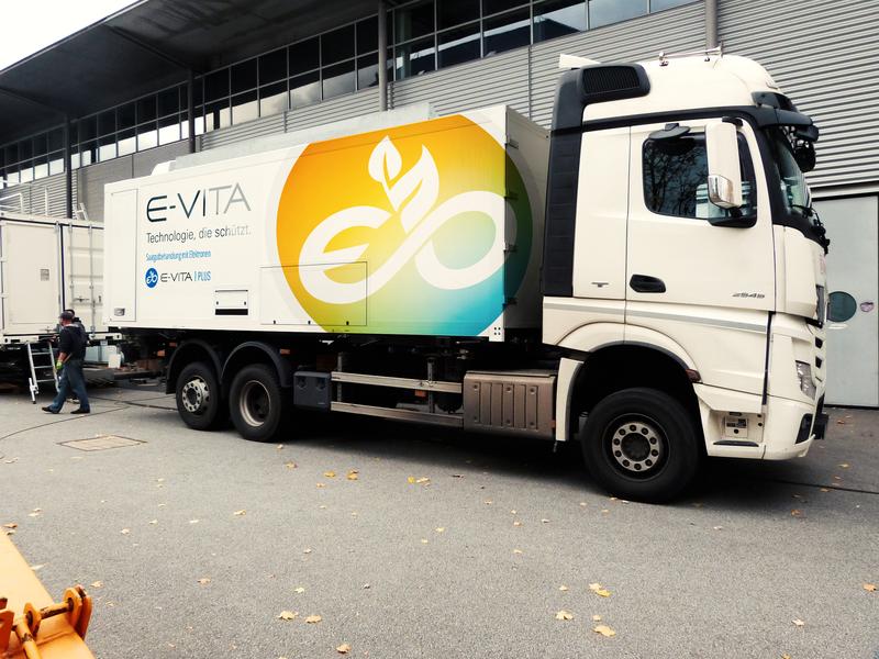 E-VITA® Anlagentechnik zur effizienten Behandlung von Saatgut vor Ort