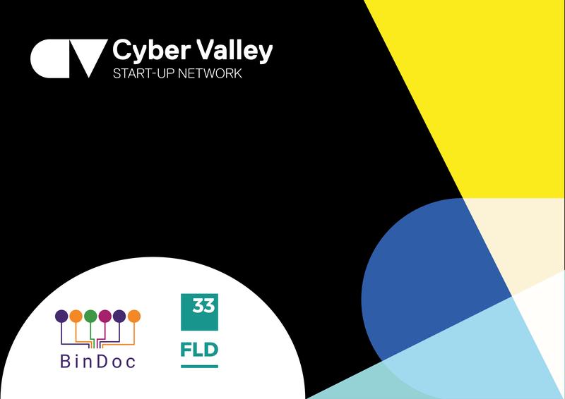 Neu im Cyber Valley Start-up Network: BinDoc und Field 33