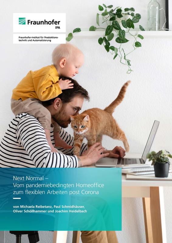 Titelseite Whitepapers »Next Normal – Vom pandemiebedingten Homeoffice zum flexiblen Arbeiten post Corona« 