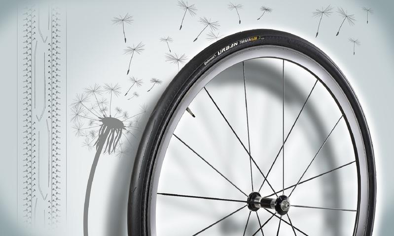 Continental’s Urban Taraxagum is the first series-produced bicycle tire made from dandelion rubber.