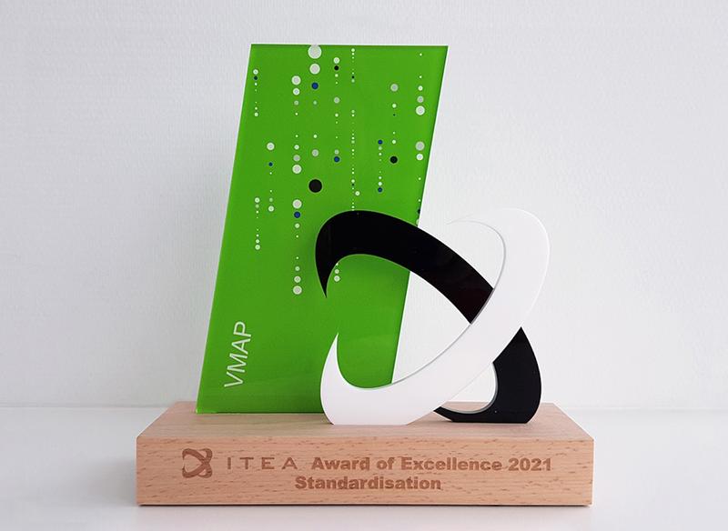 Das Projekt VMAP wird mit dem »ITEA Award of Excellence for Standardization« ausgezeichnet.