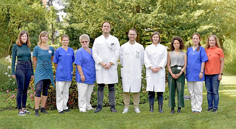 Das Team der Spezialambulanz für Motoneuronerkrankungen der Klinik für Neurologie.