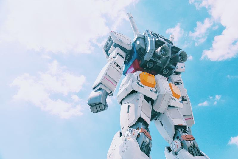 Der Riesen-Roboter Gundam wurde in Japan nach einer Figur aus einer Anime-Serie gebaut. Foto: unsplash.com