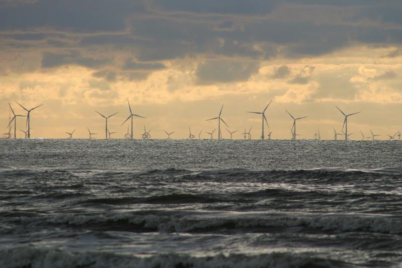 Im Wasserstoff-Leitprojekt ›H2Wind‹ entwickeln Forschende des Fraunhofer IWU bis 2025 Elektrolyseure und Wasserstoffspeicher, die im Meer betrieben werden können.