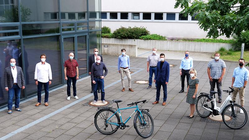 Participants of the founding meeting of the Micro-Mobility Cluster. 