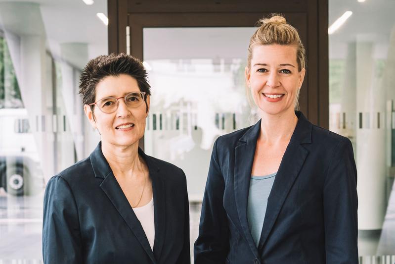 PD Dr. Claudia Spix und Dr. Friederike Erdmann (v.l.n.r.)